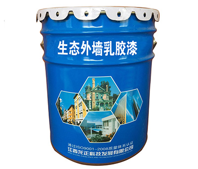 Ecological exterior wall latex paint