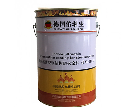 JX-111Fire retardant coating for ultra-thin steel structures